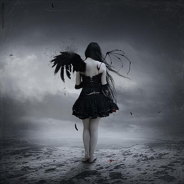 Dark Fallen Angel