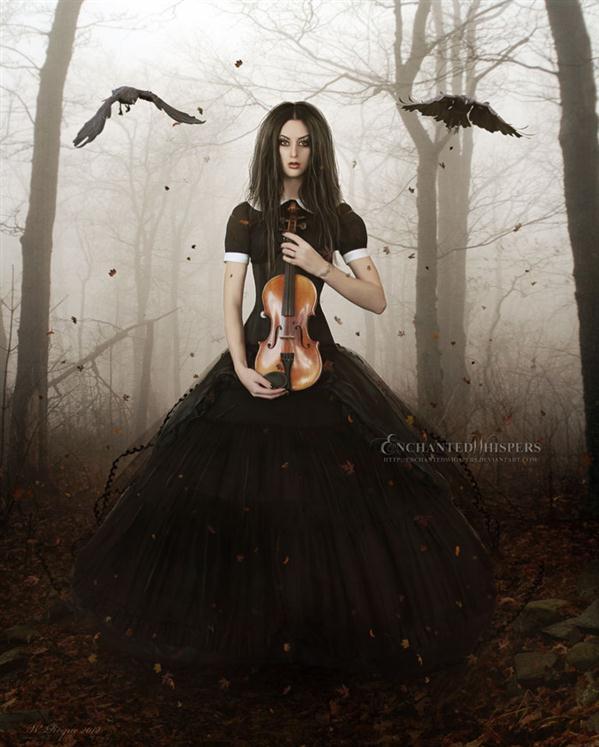 Dark Melodies Photoshop Manipulation