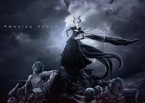 Demon Queen Photo Manipulation