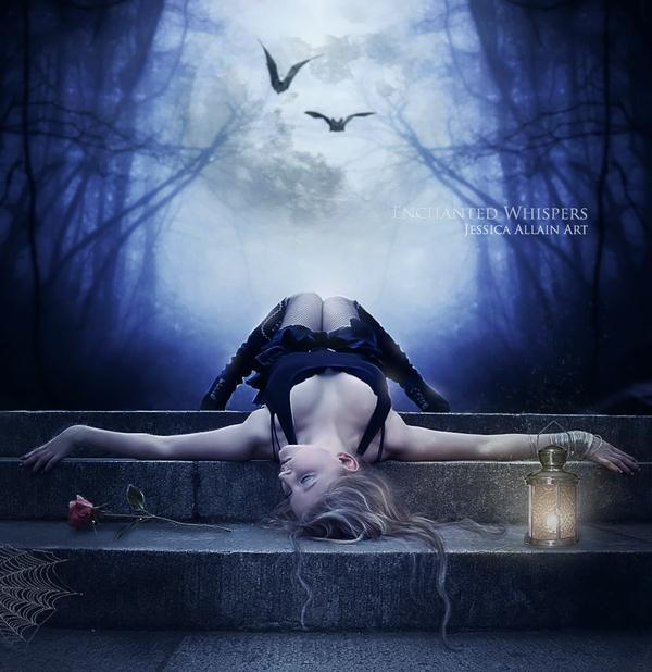 Full Moon Dark Photo Manipulation