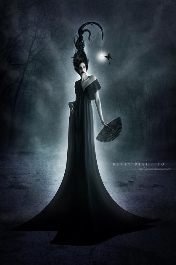 Gothic Dark Queen in Photoshop