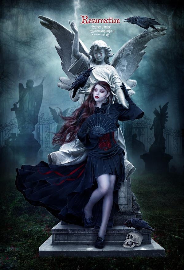 Resurrection Gothic Photoshop Manipulation