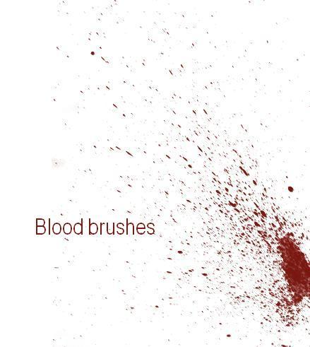 Blood
brushes by Vic1ous photoshop resource collected by psd-dude.com from deviantart