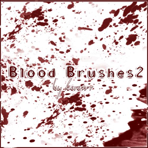 Blood
Brushes 2 by KeReN-R photoshop resource collected by psd-dude.com from deviantart