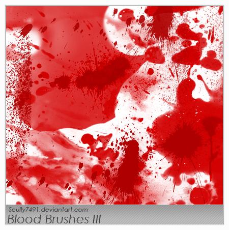 Blood
Brushes III by Scully7491 photoshop resource collected by psd-dude.com from deviantart