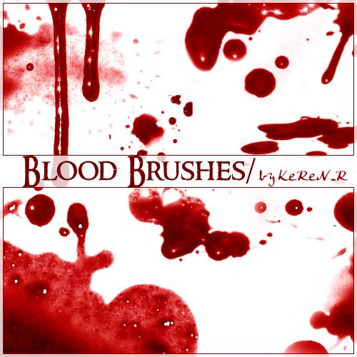 Blood
Brushes by KeReN-R photoshop resource collected by psd-dude.com from deviantart