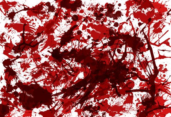 Free texture Blood Splatter by smileys-4-eva photoshop resource collected by psd-dude.com from deviantart