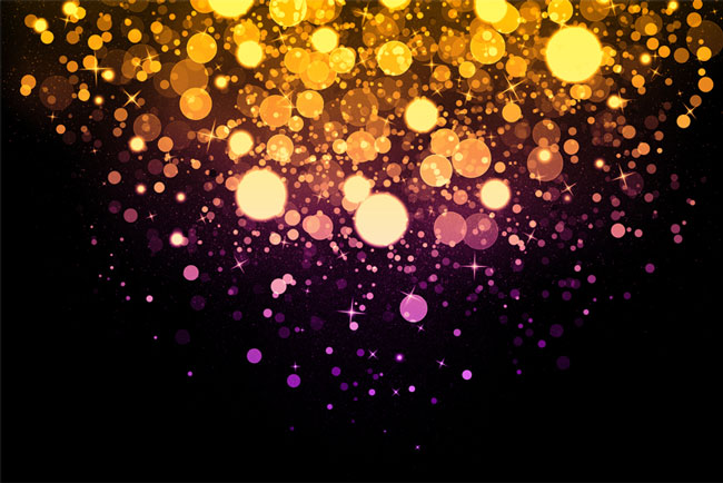  Bokeh Background Photoshop Overlay with Sparkle Efffect