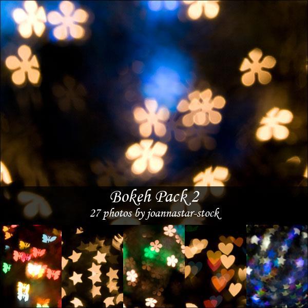 Different Light Bokeh Shapes Pack