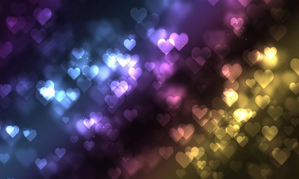 Fantasy Heart Bokeh