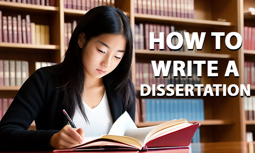 How to write a dissertation