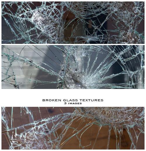 Broken Glass Textures by nighty-stock photoshop resource collected by psd-dude.com from deviantart