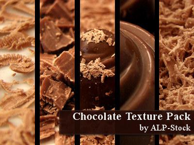 Chocolate Pack by ALP-Stock photoshop resource collected by psd-dude.com from deviantart