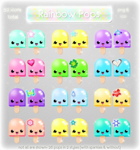 Rainbow
 PoPs by kittenbella photoshop resource collected by psd-dude.com from deviantart