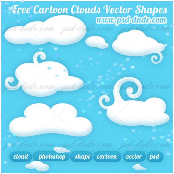Cloud Photoshop Shape
