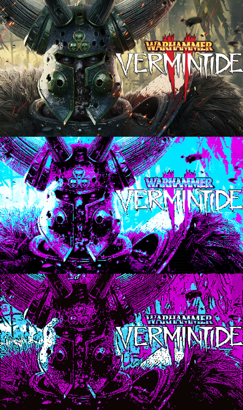 CGA Colors Wallpaper Warrhammer Vermin Tide 2