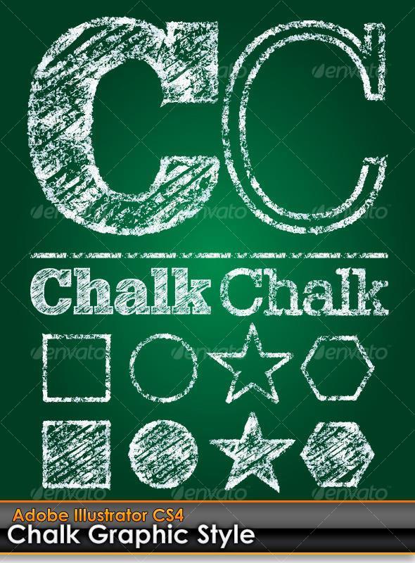 Chalk Board Graphic Styles