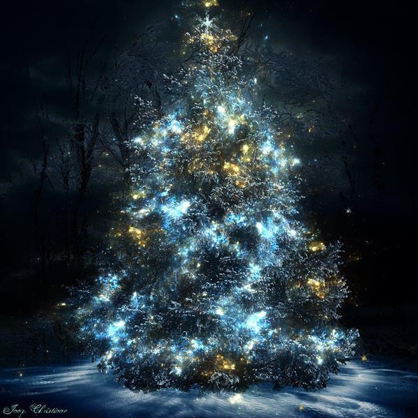 Christmas Tree in Photoshop