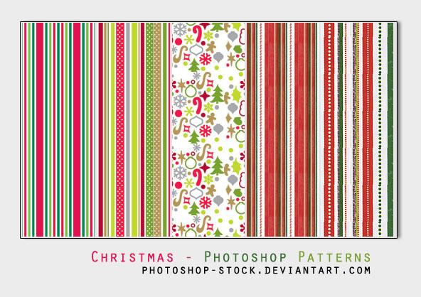 Christmas Day Photoshop Patterns