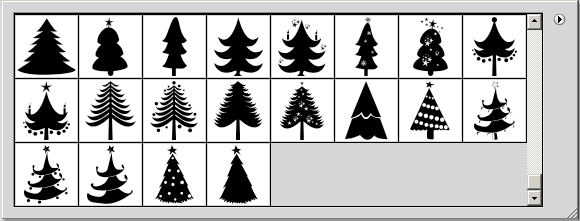 Christmas vector tree