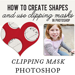 Clipping Mask Photoshop Basic Tutorials | PSDDude