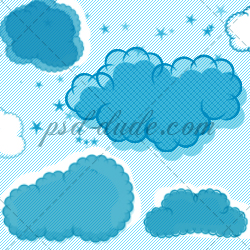 Cloud Brushes for Photoshop psd-dude.com Resources