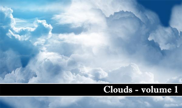Clouds volume 1 by MiloArtDesign photoshop resource collected by psd-dude.com from deviantart