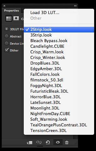 How to use the Color Lookup adjustment layer in cs6