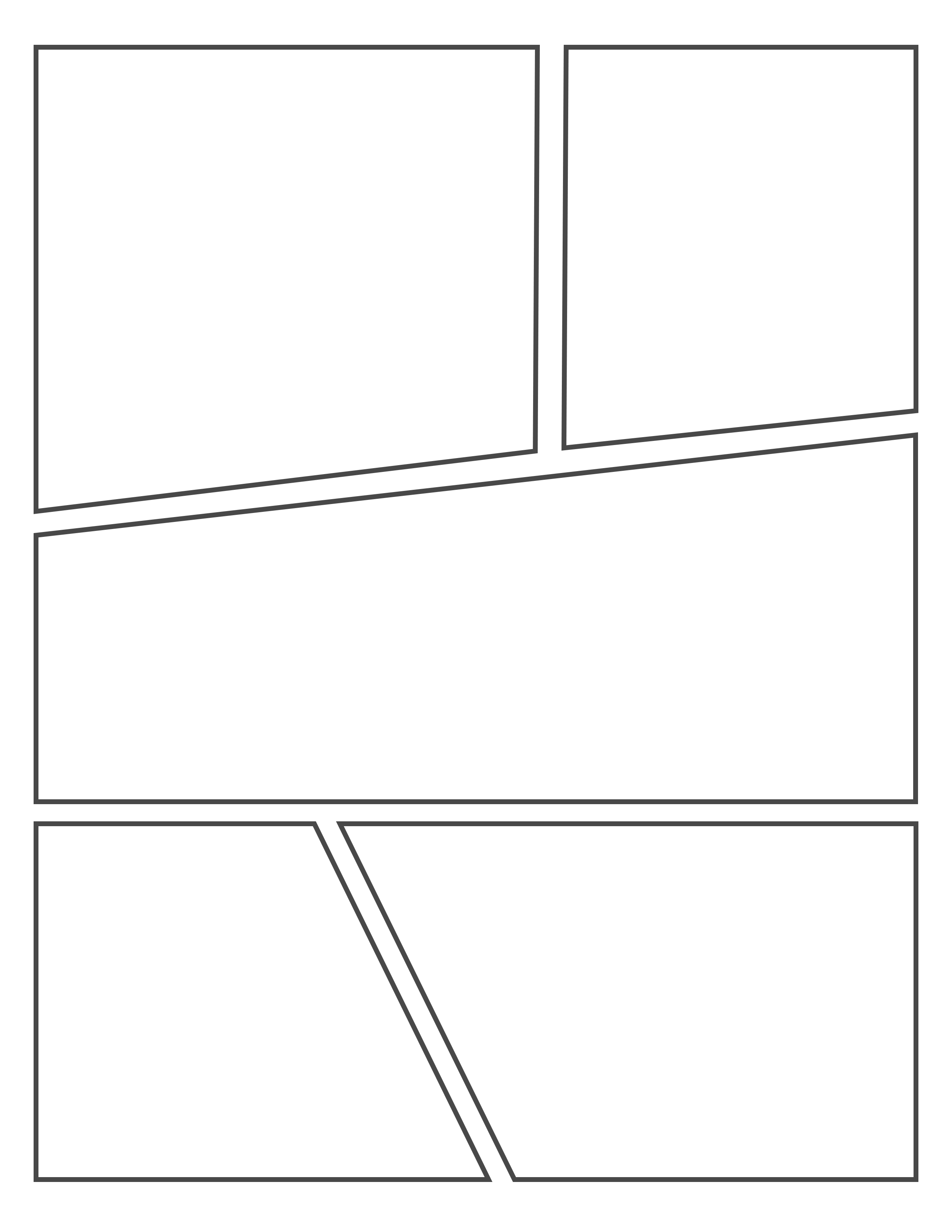 Comic Strip Template