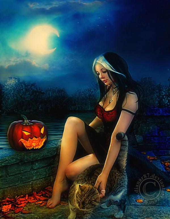 All Hallows Eve by dianar87 photoshop resource collected by psd-dude.com from deviantart