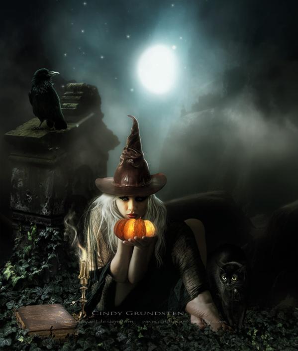Halloween by Dezzan photoshop resource collected by psd-dude.com from deviantart