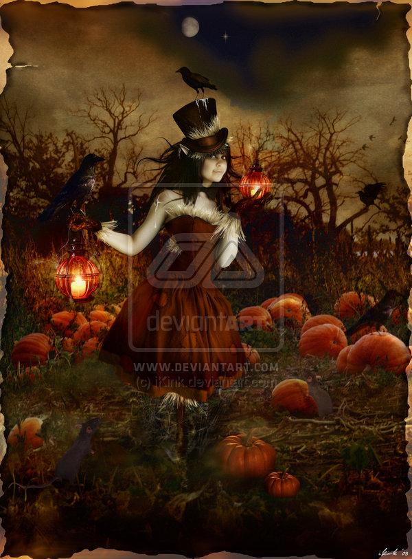 Pumpkin Patch Annie cutout by iKink photoshop resource collected by psd-dude.com from deviantart