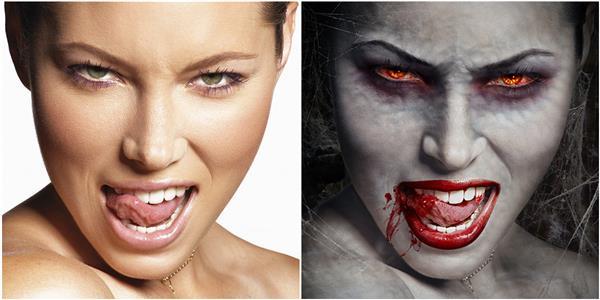 Create a Bloody Vampire in Photoshop