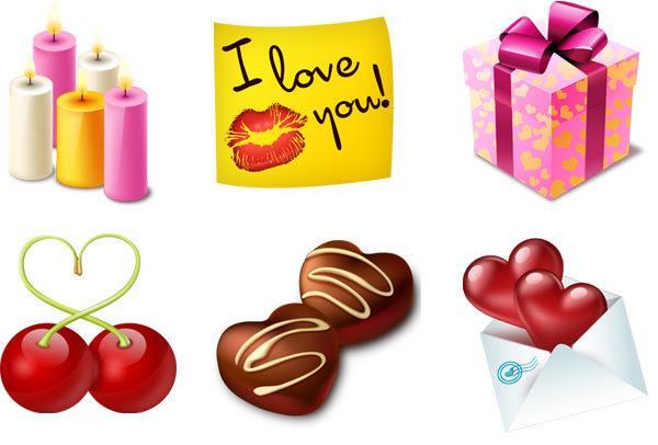 St valentines icons (FREE)