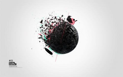 Conceptual disintegration effect in cinema 4d and photoshop