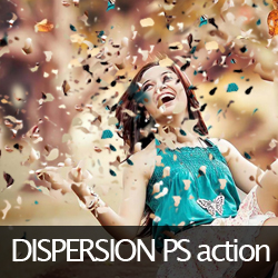 Dispersion Effect Photoshop Free Action psd-dude.com Resources