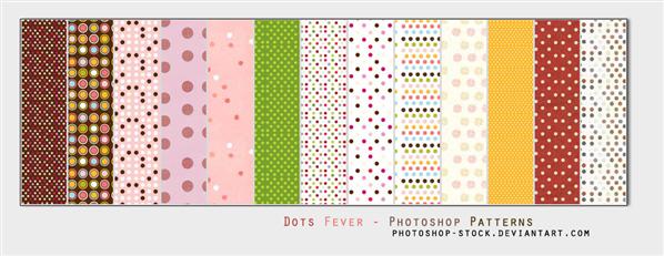 Dots Fever Ps Patterns by photoshop-stock photoshop resource collected by psd-dude.com from deviantart