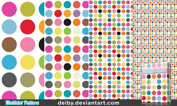 Multidot Pattern by deiby photoshop resource collected by psd-dude.com from deviantart