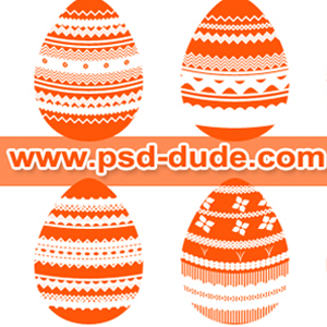 Egg Shapes for <span class='searchHighlight'>Easter</span> psd-dude.com Resources