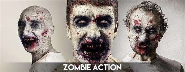 Hungry Zombie Photoshop Action