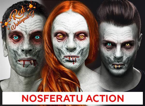 Nosferatu Portrait Effect Photoshop Action