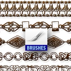 <span class='searchHighlight'>Vintage</span> Border Brushes for Photoshop psd-dude.com Resources