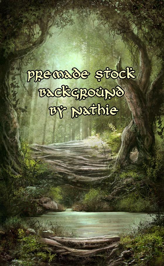 Premade Forest Background by nathies-stock photoshop resource collected by psd-dude.com from deviantart