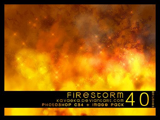 Firestorm by Kavaeka photoshop resource collected by psd-dude.com from deviantart