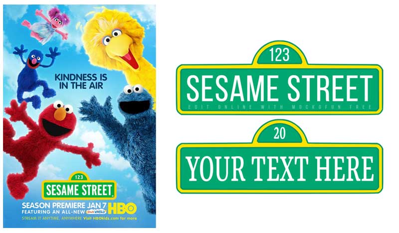 Sesame Street Font