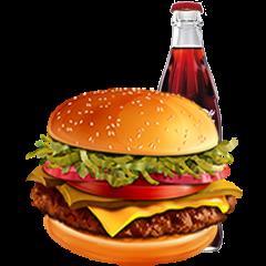 Coca Cola and Hamburger Icons