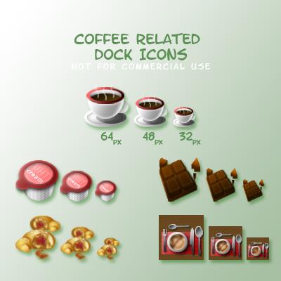 Coffee Break Icons Contest by Hairac photoshop resource collected by psd-dude.com from deviantart