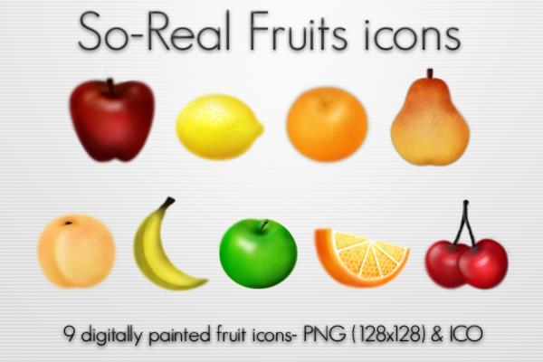 Fruits icons