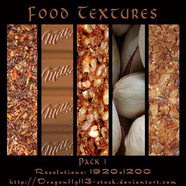Food Textures Pack 1 by BFstock photoshop resource collected by psd-dude.com from deviantart