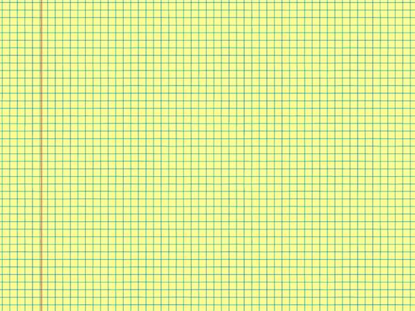 Seamless notebook math paper yellow texture
